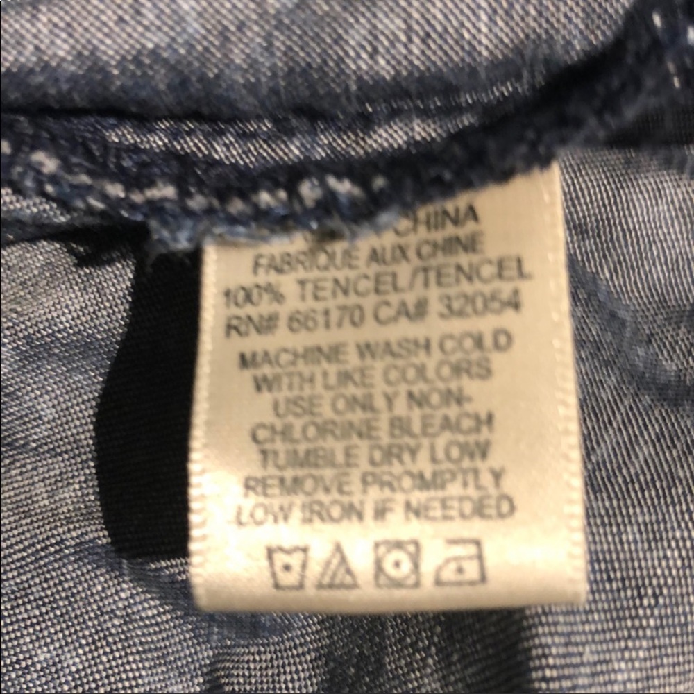 Anthropologie "cloth and stone" denim tunic - Picture 10 of 15